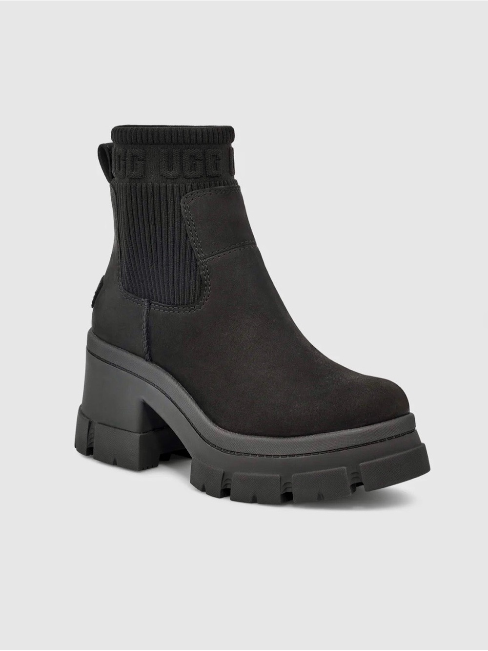 UGG Classic Ultra Mini Platform Boots — Black, USA 5.5 / EU 36.5
